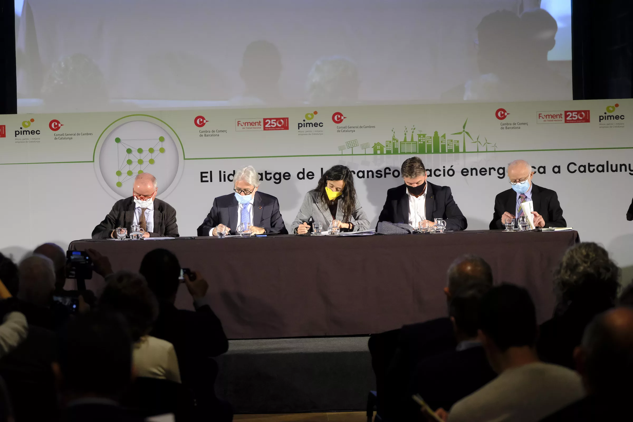 La Cambra, PIMEC, Foment i les Cambres reclamen a la Generalitat un Comissionat per liderar les polítiques climàtiques i de transició energètica a Catalunya