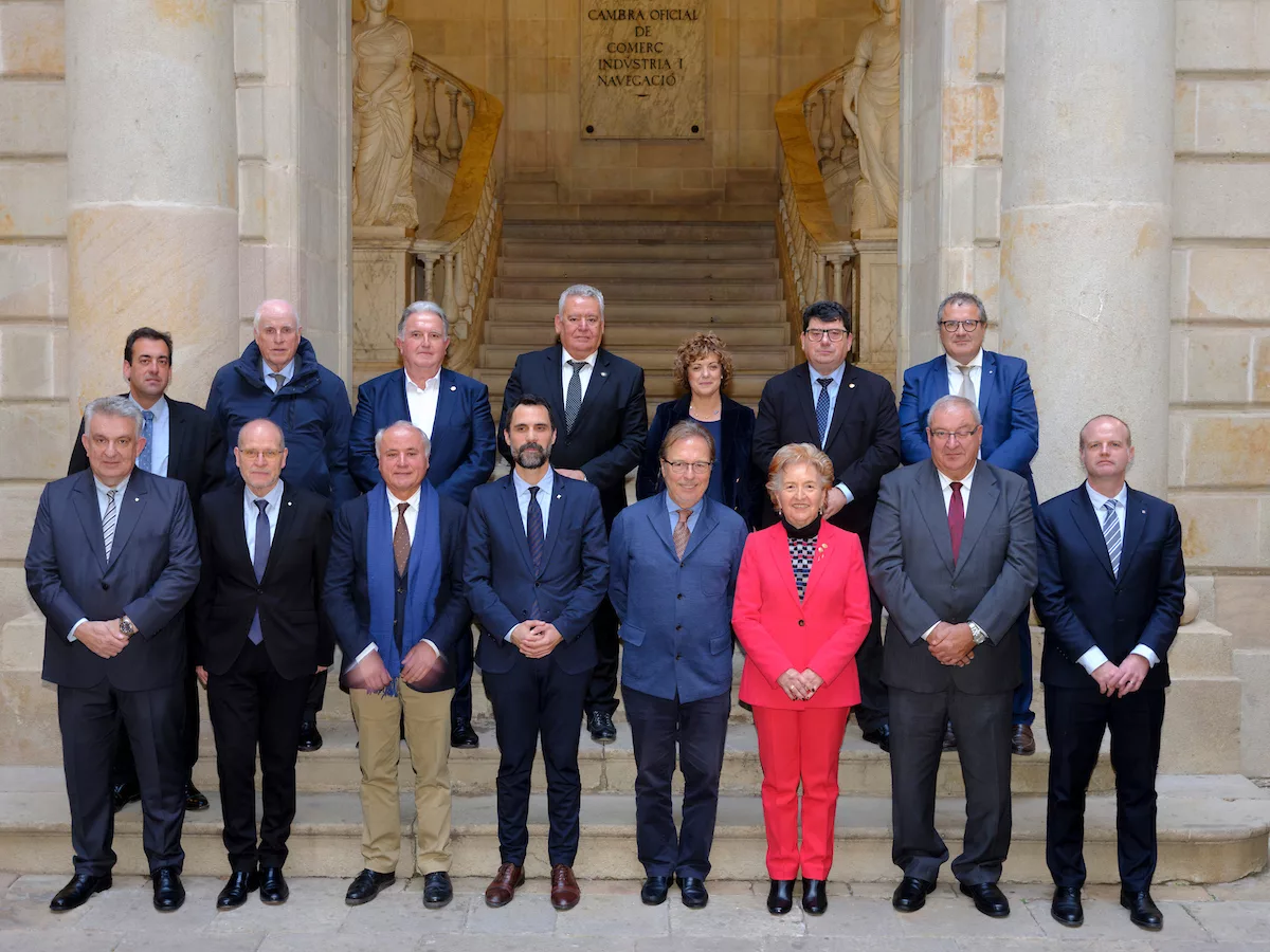 Josep Santacreu assumeix la presidència del Consell General de Cambres de Catalunya